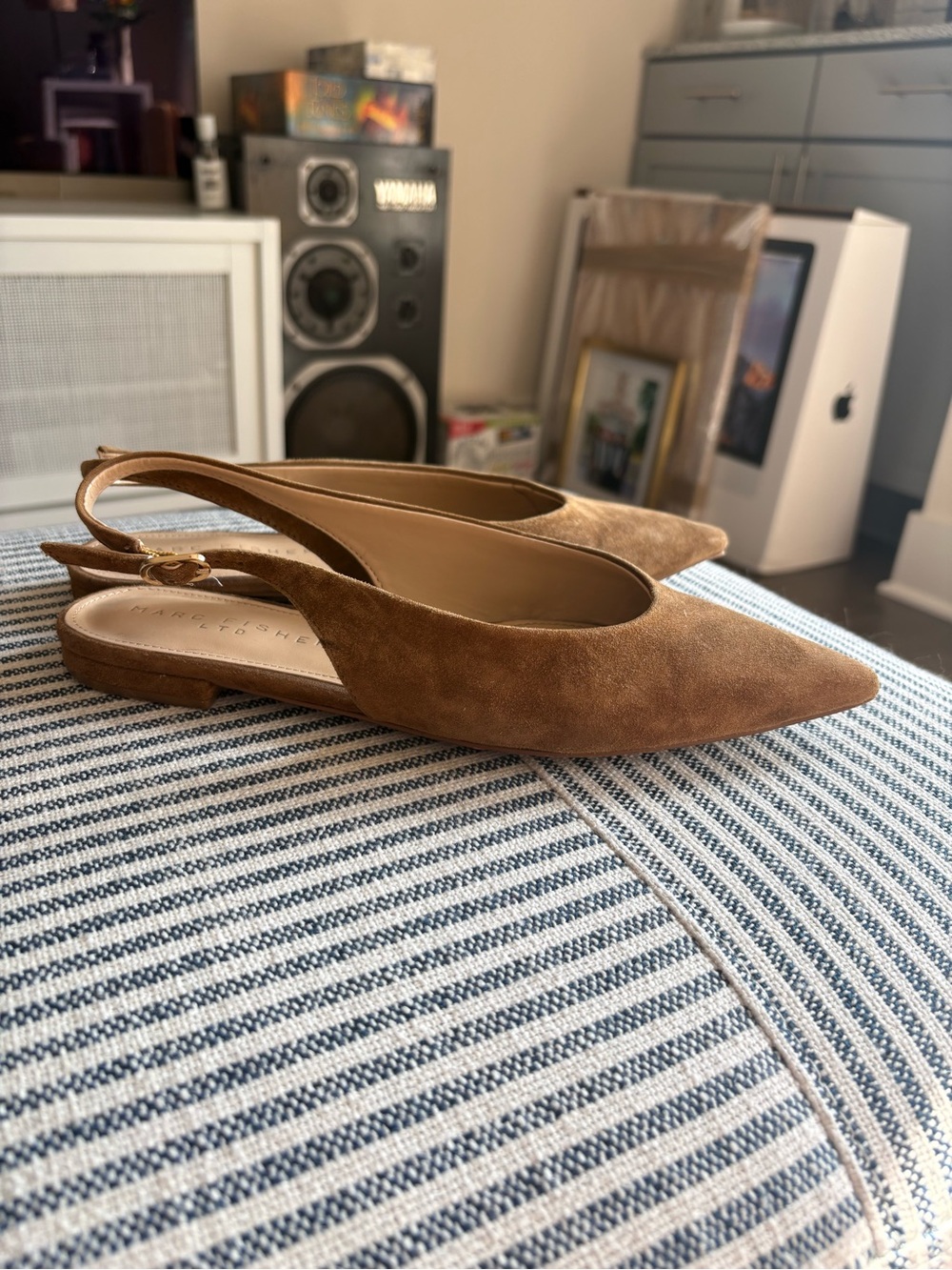 Marc Fisher Grissy Slingback Flat